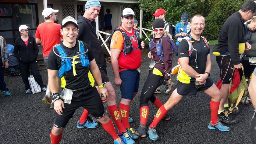 Tim, Ben, Me, Penny, and James